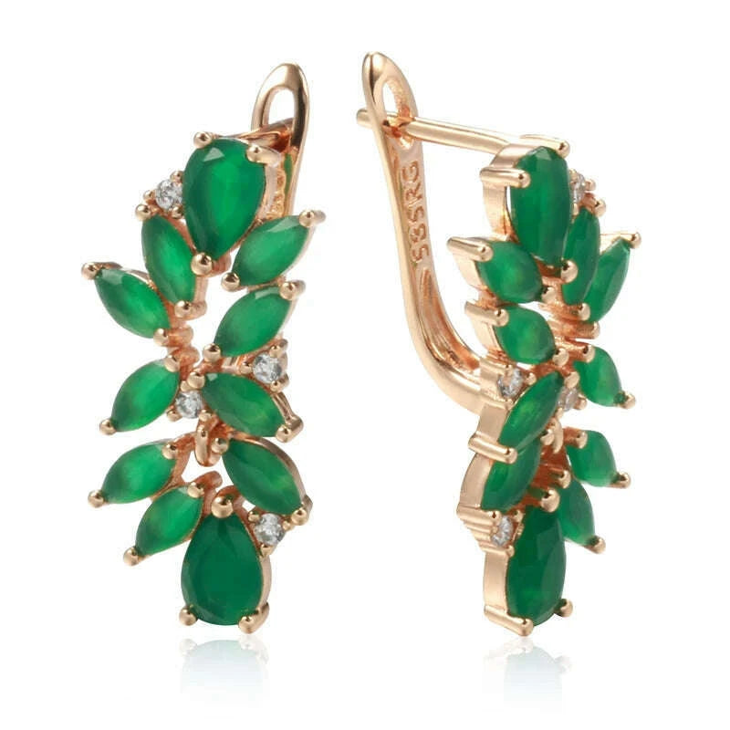 kinel-hot-full-emerald-cut-zircon-crystal-flower-drop-earrings-for-women-luxury-585-rose-gold-color-daily-fine-ethnic-jewelrykimlud-womens-fashion-34623150