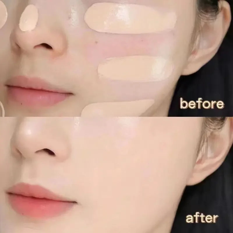 Liquid Foundation High Coverage Long-Wear — Ivory | KIMLUD
