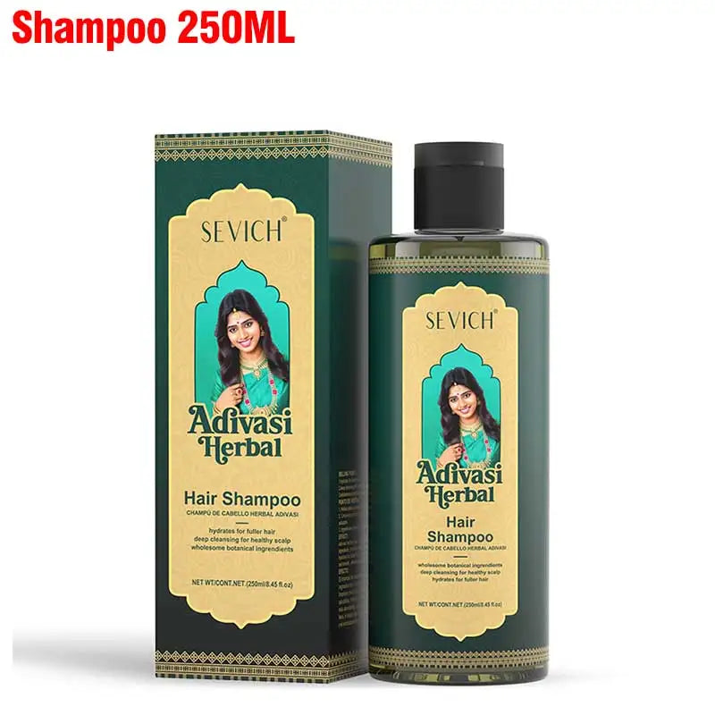Ayurvedic Herbal Hair Growth Oil Set — Emerald | KIMLUD