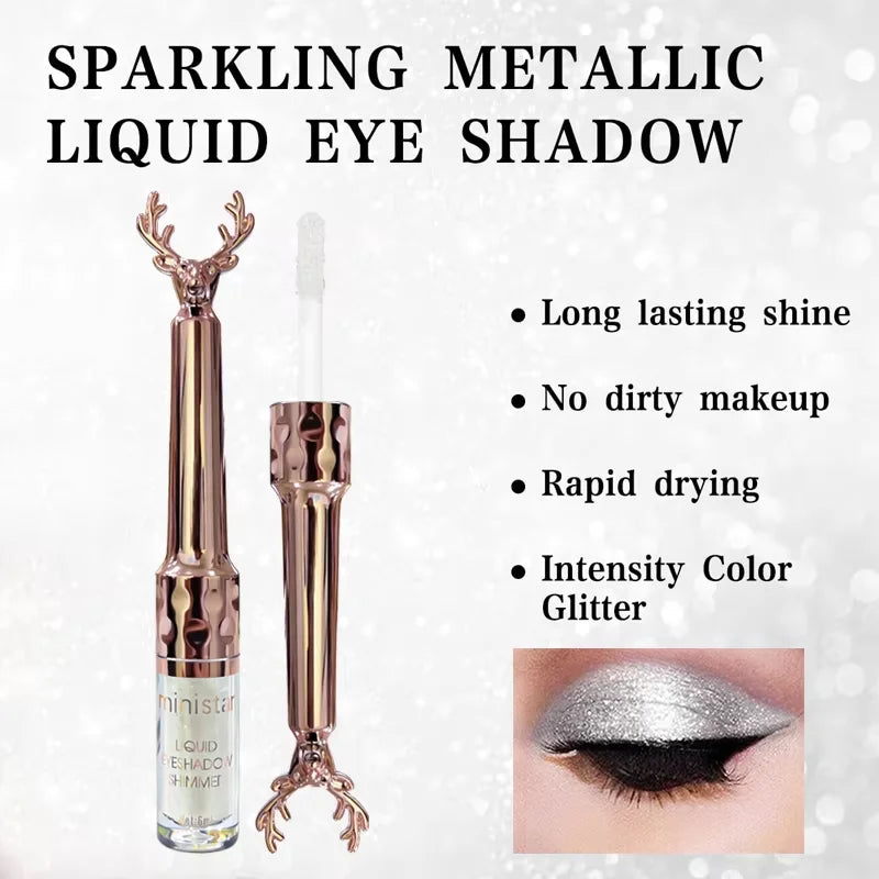 Liquid Eyeshadow Eye Shadow Pigment-Loaded Waterproof — Pearl | KIMLUD