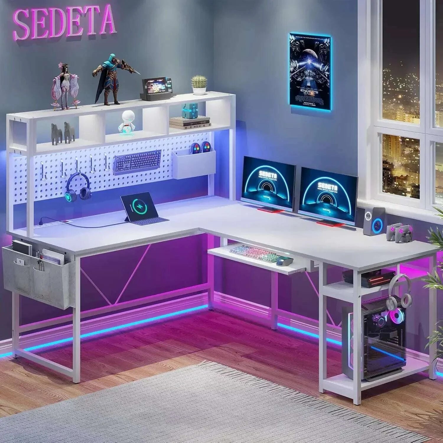 l-shaped-computer-desk-reversible-corner-desk-with-power-outlet-and-pegboard-computer-desk-with-led-lights-customizedkimludkimlud-35570809