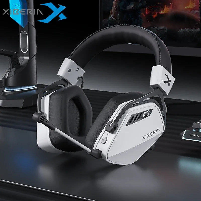 XIBERIA K03S Pro Wireless Gaming Headphone 2.4GHz 4 Mode 7.1 HiFI Surround Sound 2000mAh Battery Low Latency IEM Gaming Headset