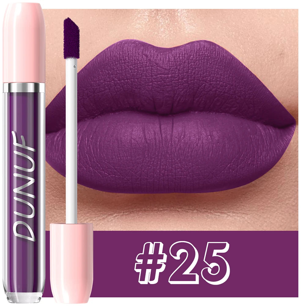 Liquid Lipstick – Long-Lasting – Matte – Sexy Red | KIMLUD