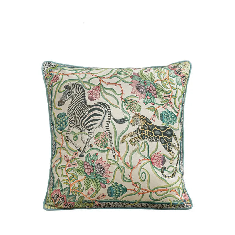 Vintage Floral Velvet Throw Pillow Covers Home Art Deco Pillowcase Square Pillow Case Cushion Cover for Bed Sofa Living Room Car