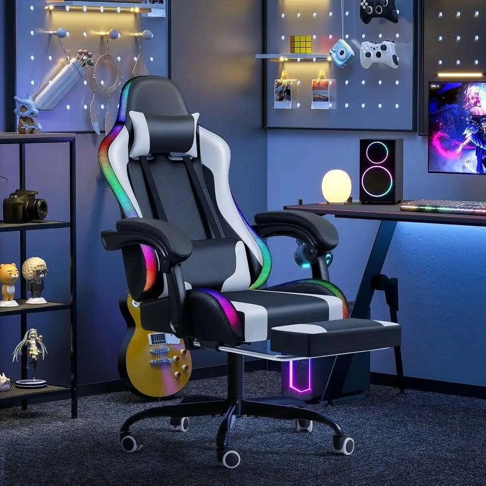 illuminated-rgb-gaming-chair-with-footrest-massage-lumbar-support-and-high-back-recline-white-ledkimludkimlud-35574765