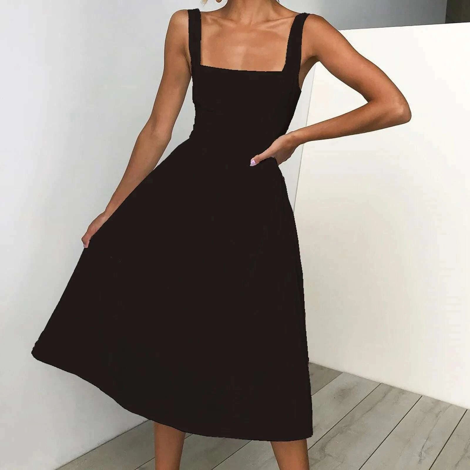 sexy-square-neck-solid-color-midi-dress-spaghetti-straps-sleeveless-summer-loose-dress-elegant-party-dresses-for-women-платье-kimlud-kimlud-33917161
