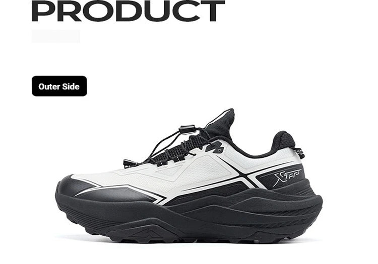 Xtep Chase Mountain 2.0 Pro Professional Outdoor Trail Running Shoes For Men Rebound Anti-Slip Wear-Resistant 874319170003