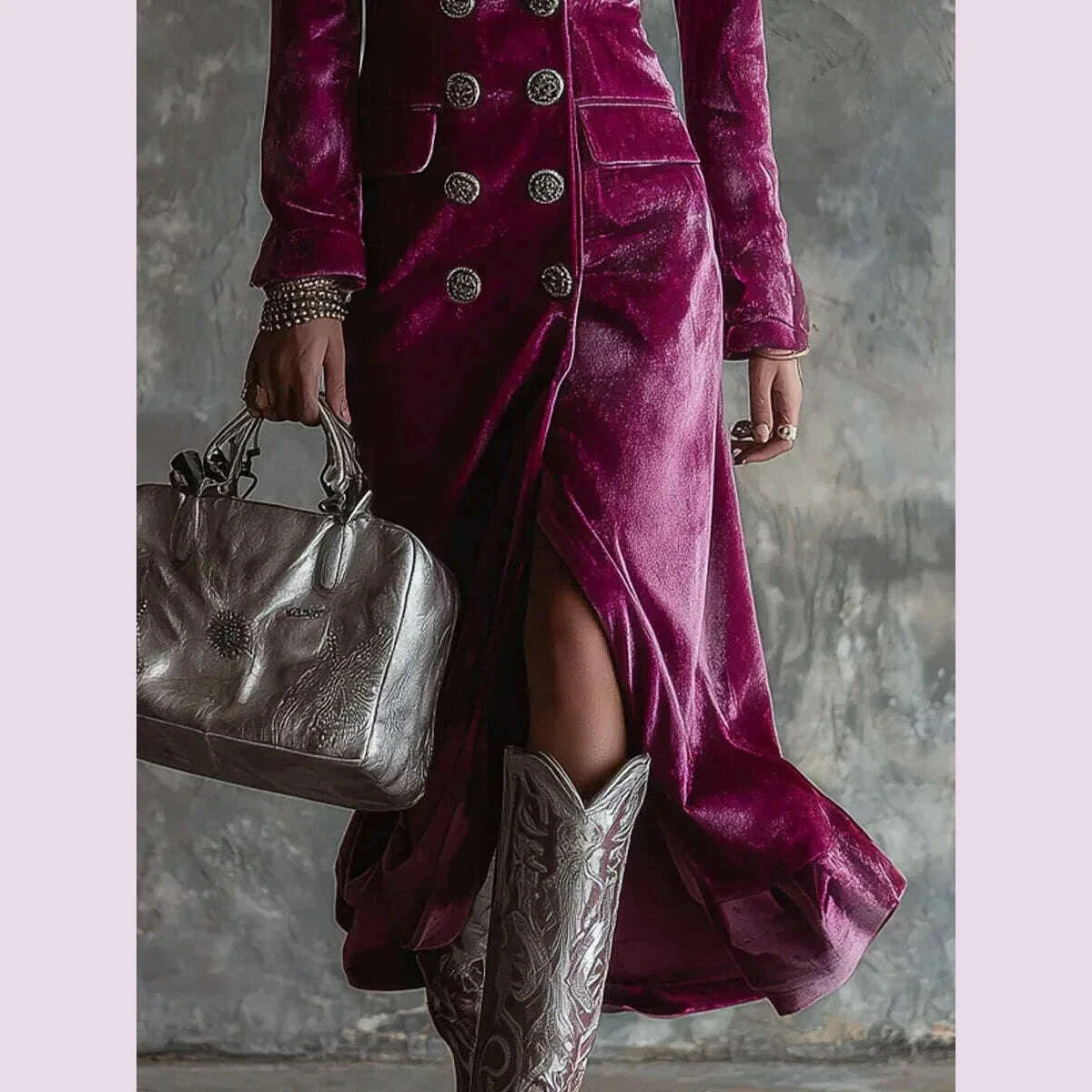 velvet-double-breasted-dress-for-womens-long-sleeve-lapel-collar-split-hem-elegant-vintage-casual-slim-fall-winter-midi-dresskimlud-womens-fashion-34623815