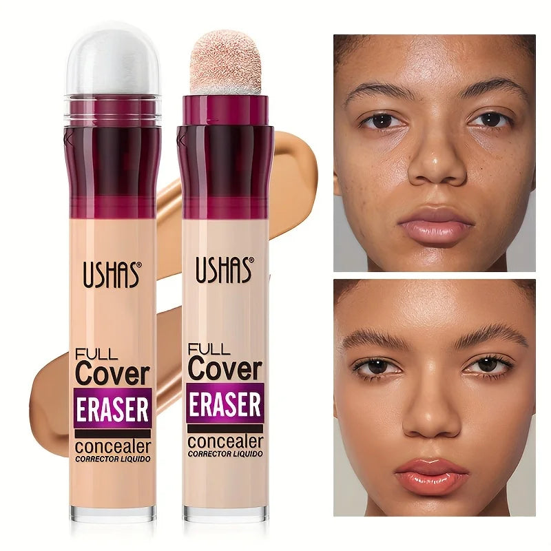 Sponge-Head Concealer For Dark Circles And Pigmentation With Long-Lasting Moisturizing Coverage — Nude Beige | KIMLUD