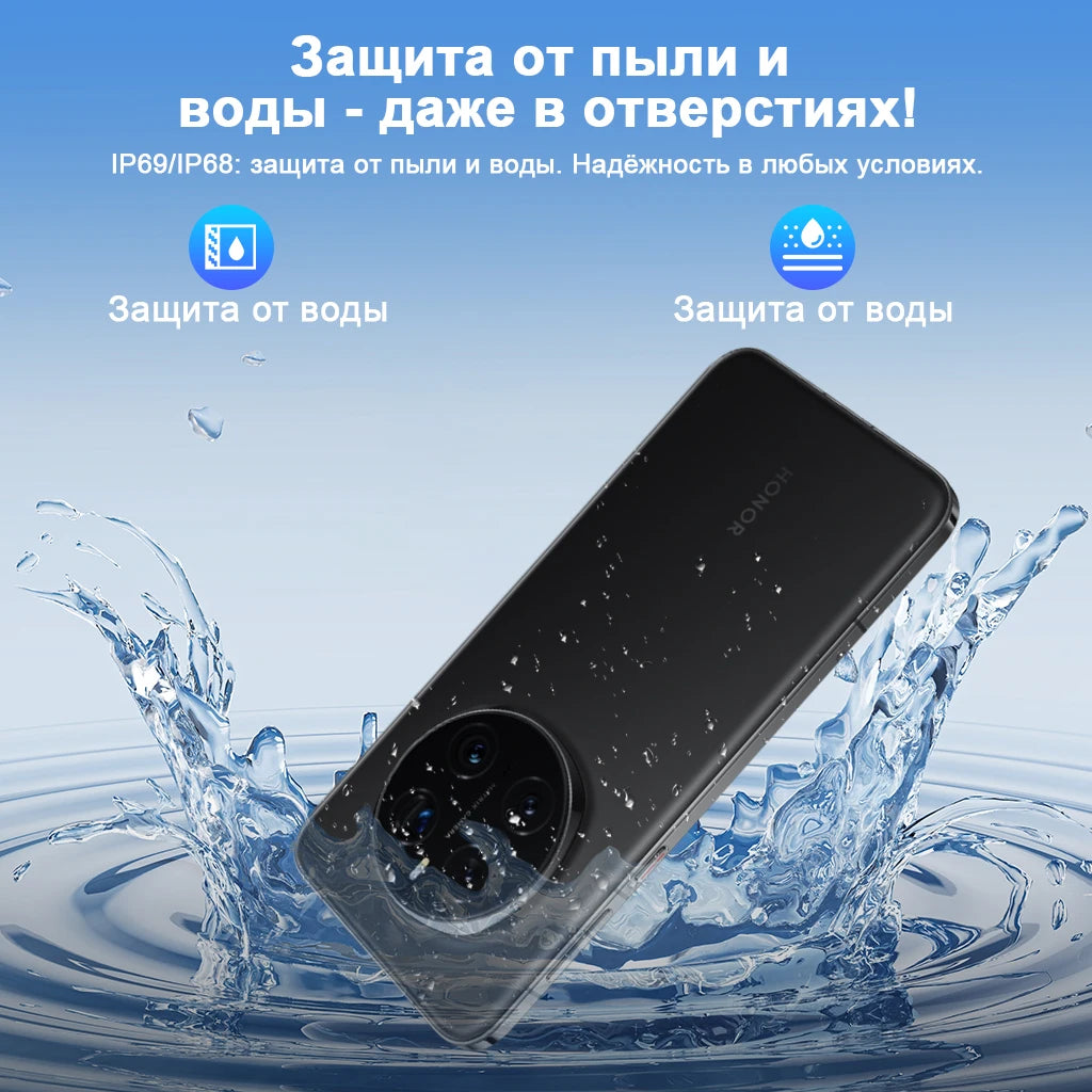 【IN STOCK】Global Version HONOR Magic7 Pro 5G Smartphone Magic 7 Pro Snapdragon 8 Elite 120Hz OLED Screen 100W Fast Charge