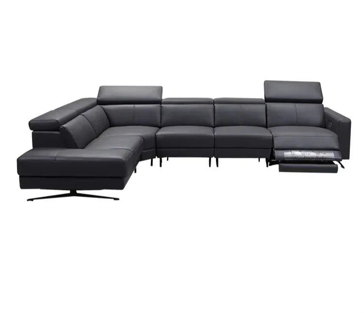 A Modern Removable and Washable L-shaped 7 Seater Living Room Sectional Sofa