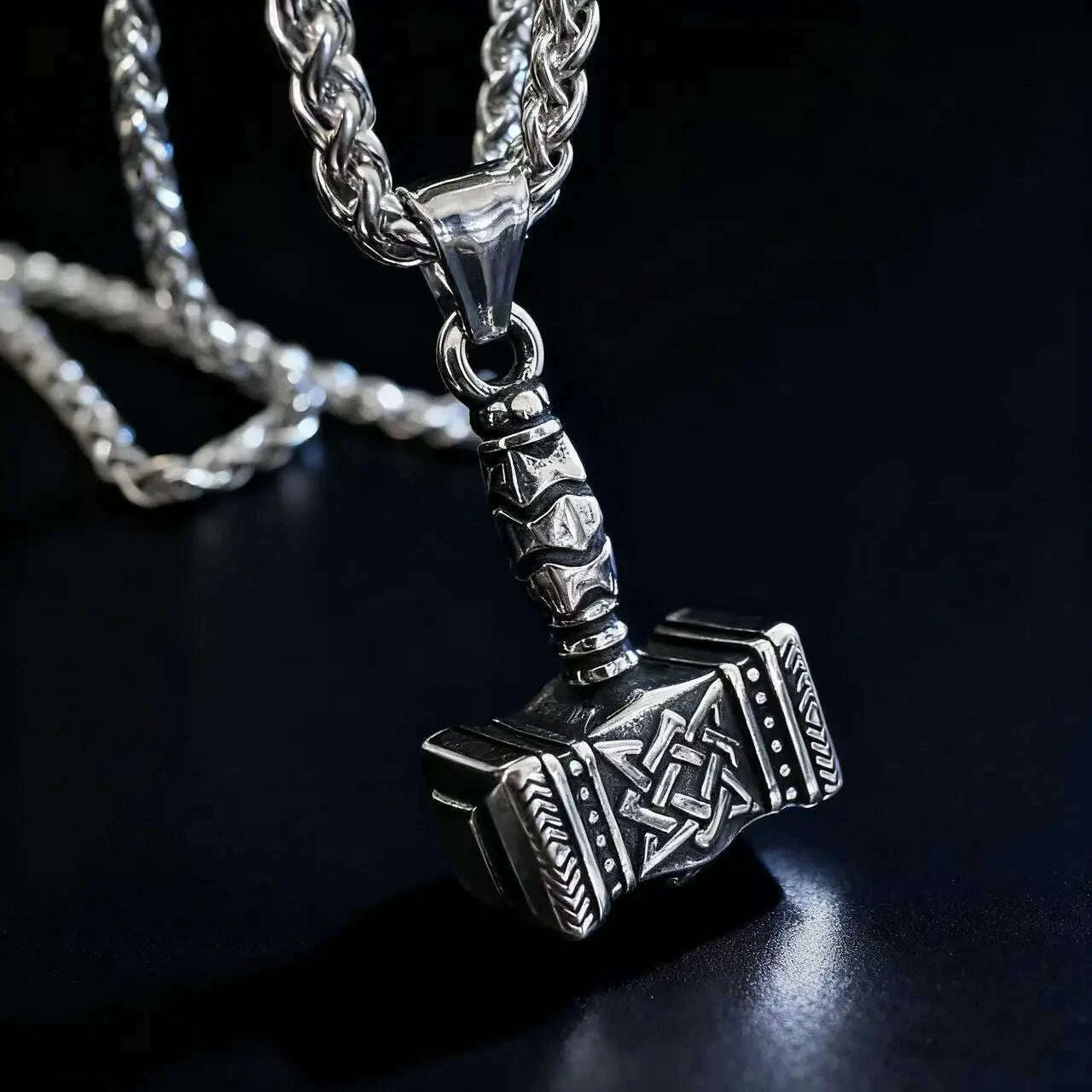 hnsp-316l-stainless-steel-norse-mythology-mjolnir-odin-rune-thor-hammer-pendant-necklace-for-men-gift-viking-jewelry-accessorieskimlud-womens-fashion-34627574