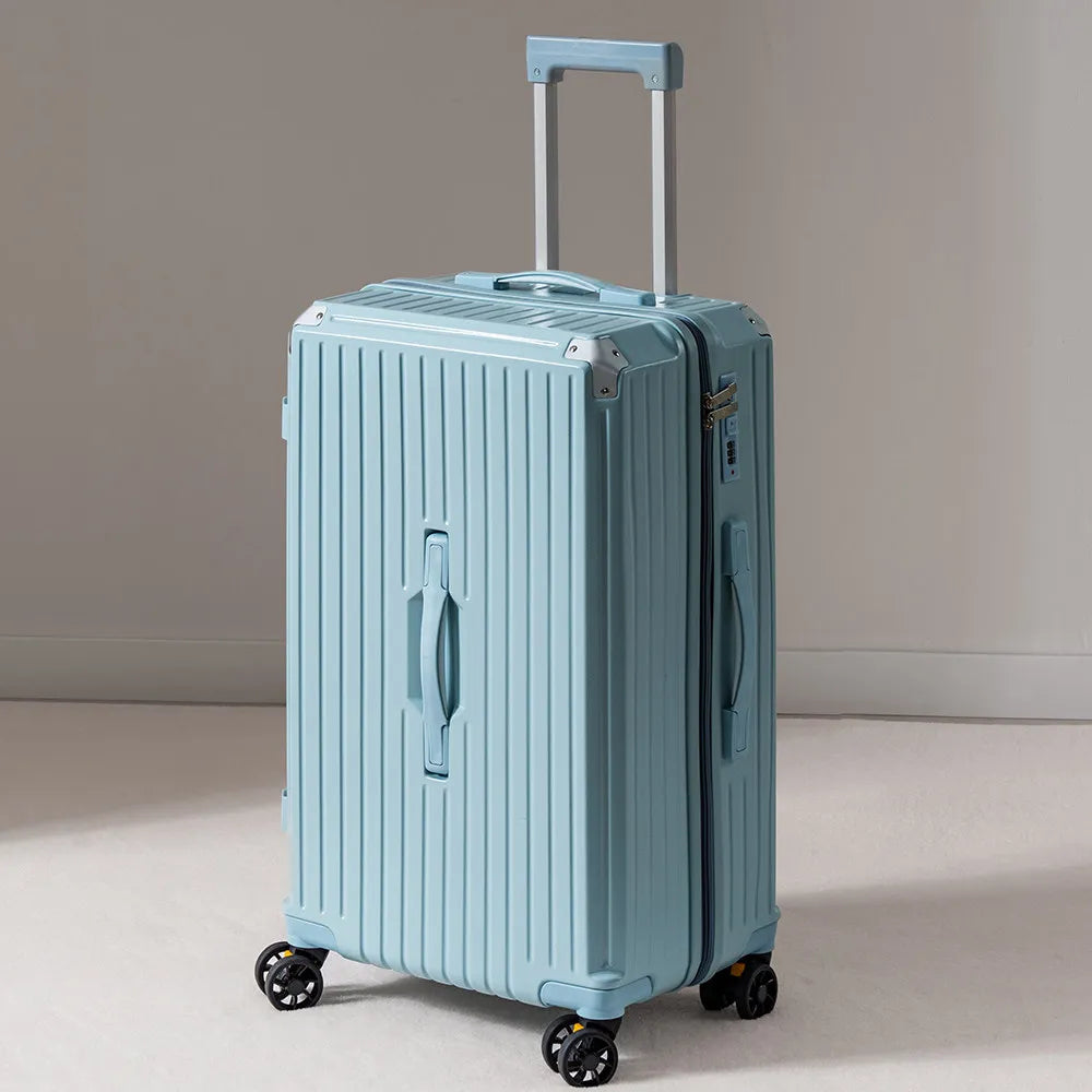 Aluminum Framed Luggage 30/32-Inch Large Cup and Phone Holder — Silver | KIMLUD