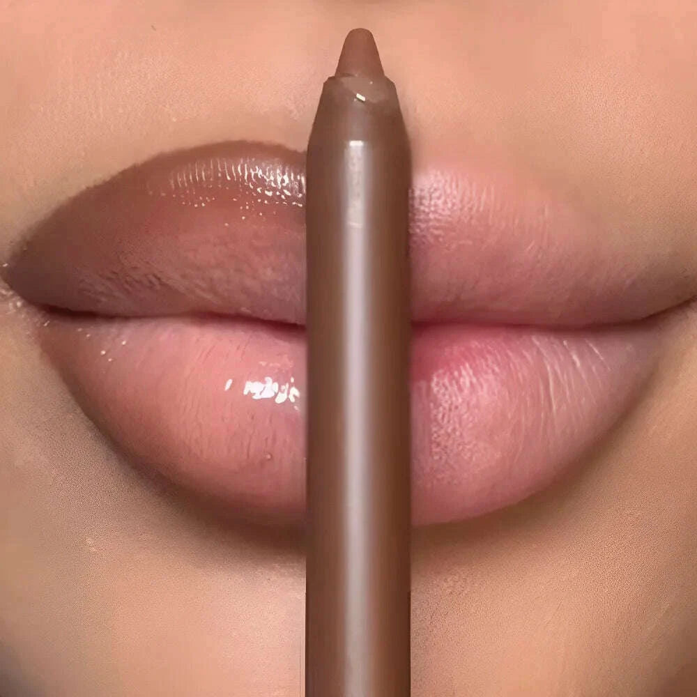 6-color-matte-lipliner-pencil-brown-contour-tint-lipstick-waterproof-long-lasting-non-stick-cup-moisturising-lip-makeup-cosmetickimlud-womens-fashion-34604525