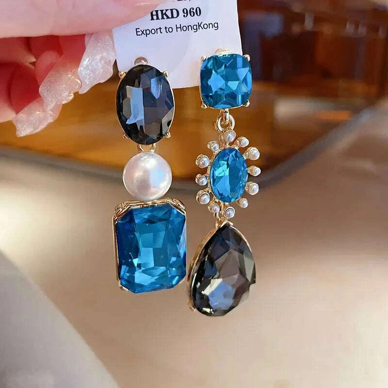 3-pcs-french-light-luxury-jewelry-set-for-women-water-drop-rhinestone-pearl-necklace-fashion-high-sense-accessories-sets-wedding-kimlud-kimlud-33913651
