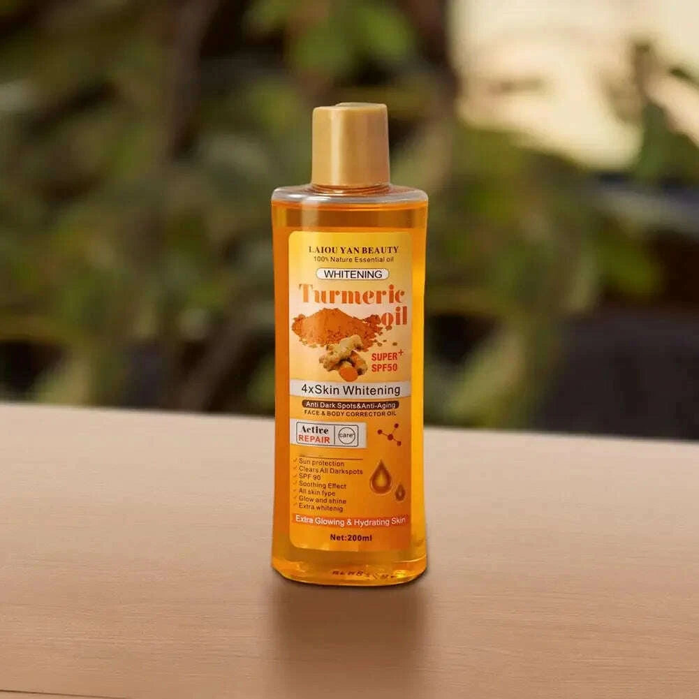 200ml-turmeric-oil-essential-oil-ginger-deep-hydration-moisturizer-nourishing-smoothing-face-serum-oil-moisturizer-skin-carekimlud-womens-fashion-34599248