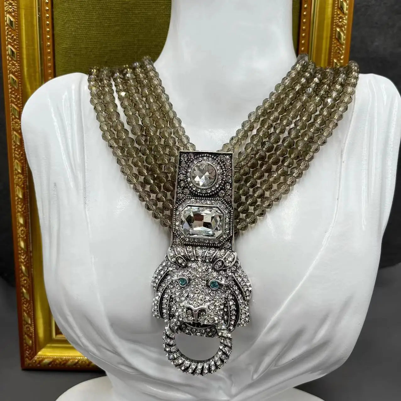 Multi-Layer Necklace – Retro Style – Copper | KIMLUD