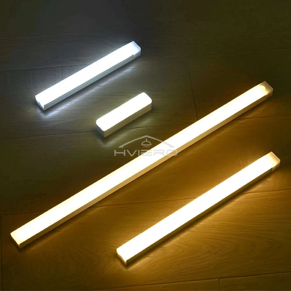 KIMLUD, Motion Sensor Night Lights Wireless LED Lamp USB Rechargeable Magnetic For Wardrobe Room Closet Kitchen Aisle Tube Detector Bulb, KIMLUD Womens Clothes