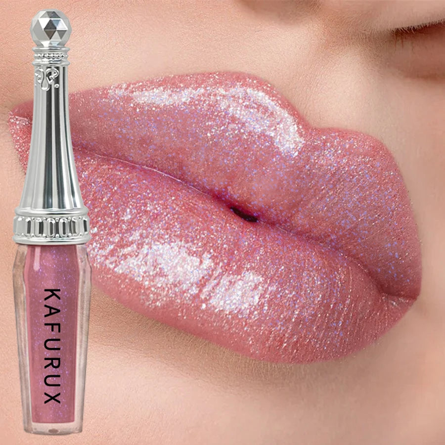 Glitter Liquid Lipstick Long-Lasting Moisturizing Formula — Multicolor | KIMLUD
