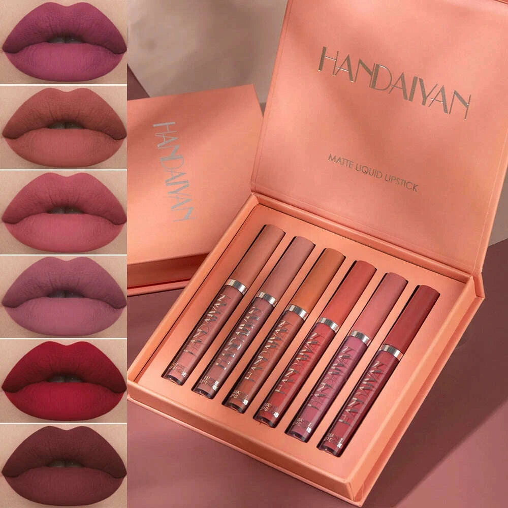 handaiyan-matte-liquid-lipstick-waterproof-lip-gloss-lip-glaze-set-lipgloss-makeup-kimlud-kimlud-33917854