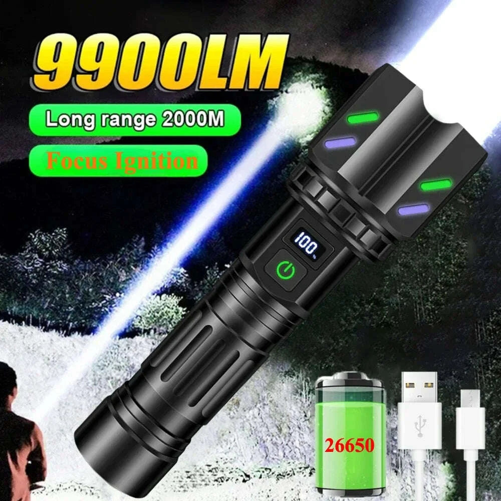 bright-led-white-laser-flashlight-by-26650-battery-zoom-tactical-torch-with-ignition-lens-for-outdoor-camping-emergency-lanternkimludkimlud-35562511