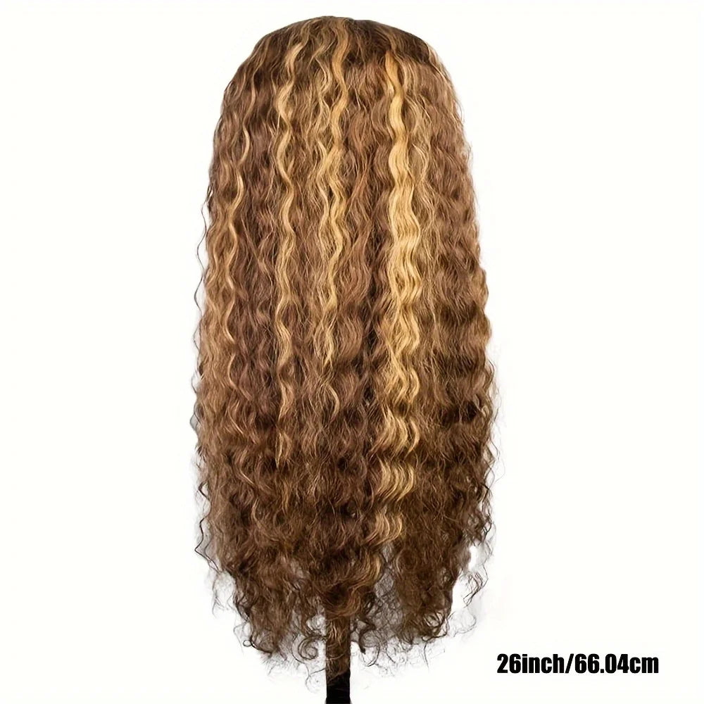 Lace Front Wig – Deep Wave – Remy Human Hair – Ombre | KIMLUD
