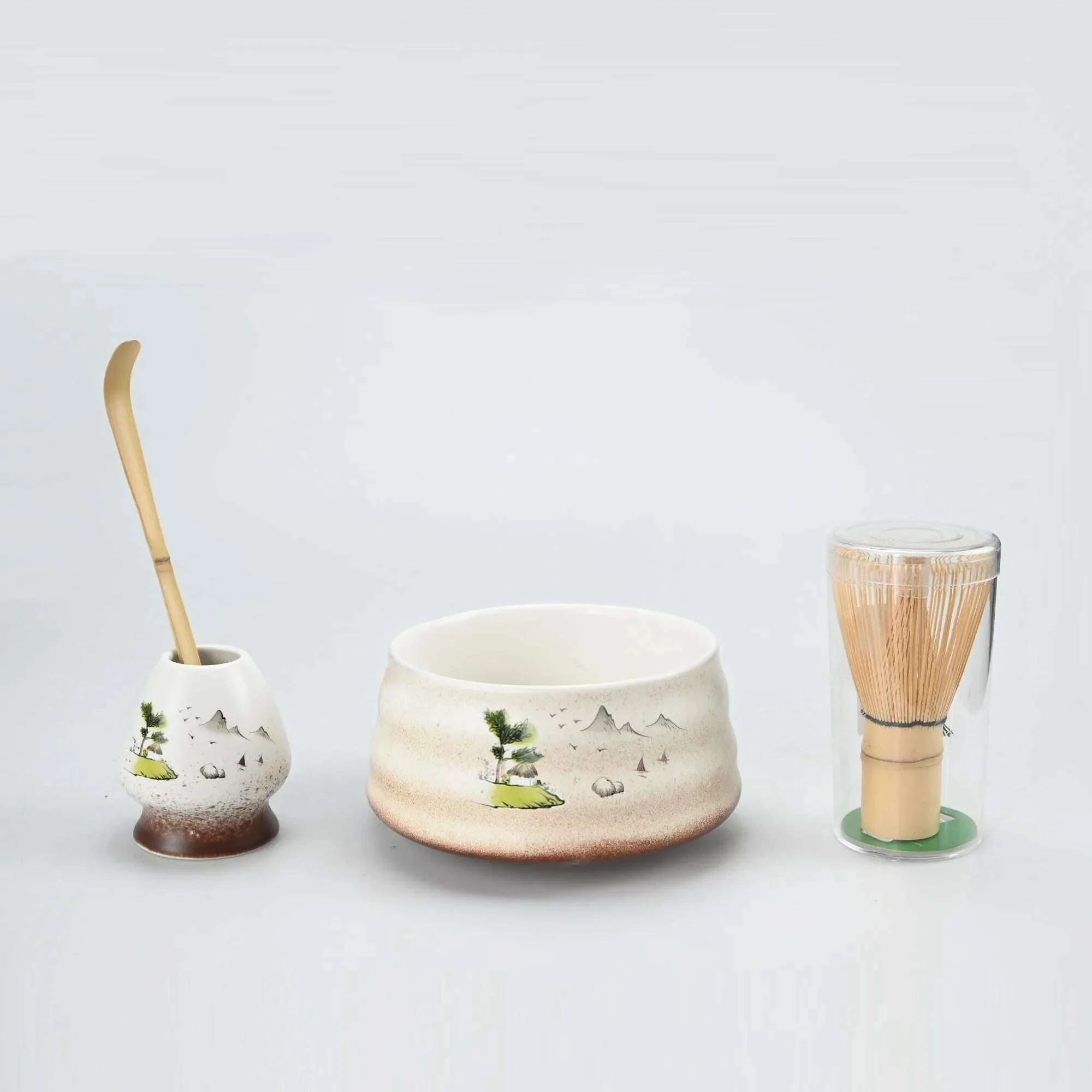 2pcs4pcs5pcsset-japanese-style-matcha-tea-set-with-tool-rack-including-bowl-whisk-spoon-great-gift-for-ceremonykimludkimlud-35568516