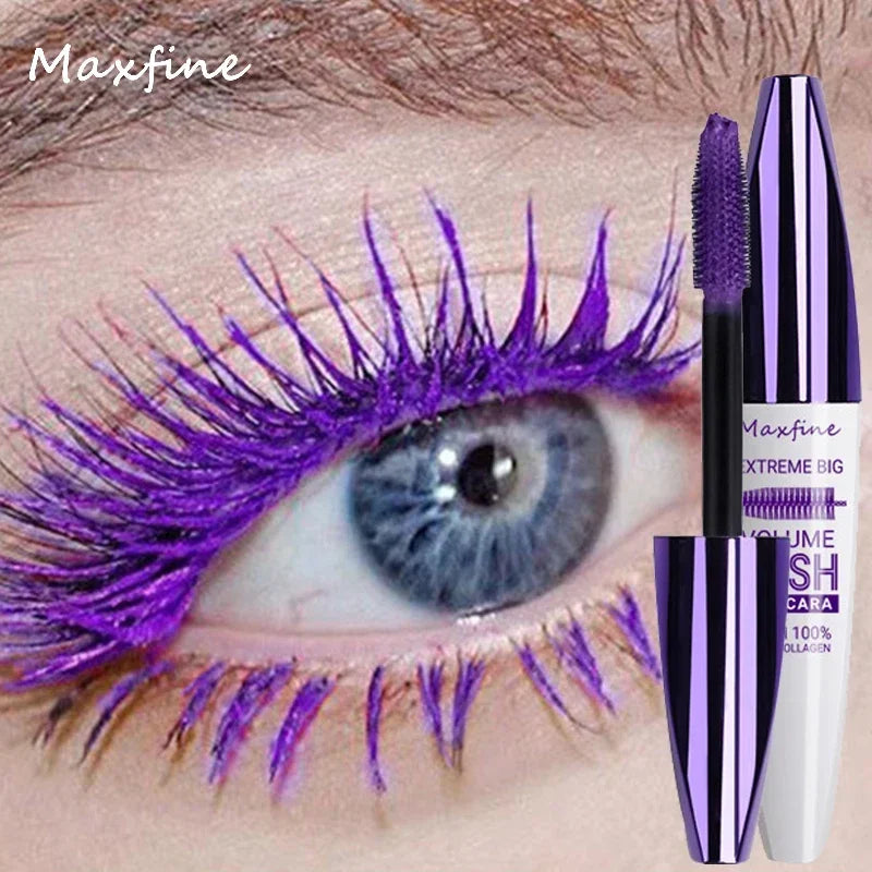 Mascara – 5D Volume – Curling – Blue Purple | KIMLUD