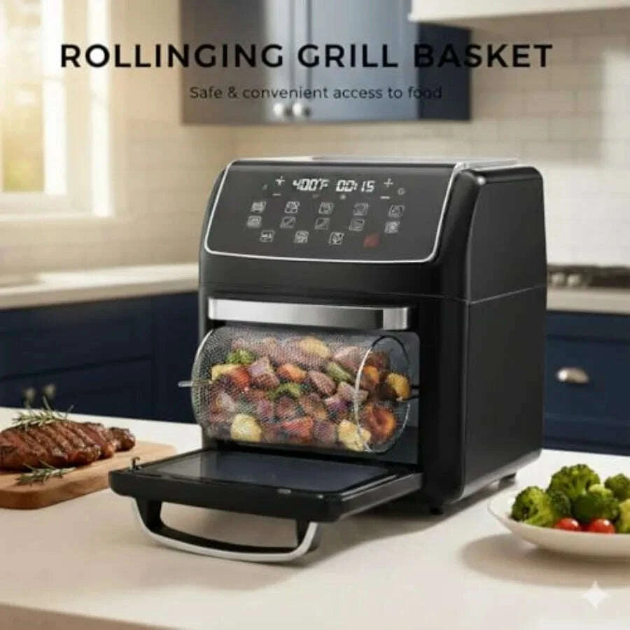 10-in-1-air-fryer-oven-126qt-convection-oven-with-visible-window-rotisserie-grill-family-size-healthy-cooking-airfryer-with-trkimludkimlud-35578681