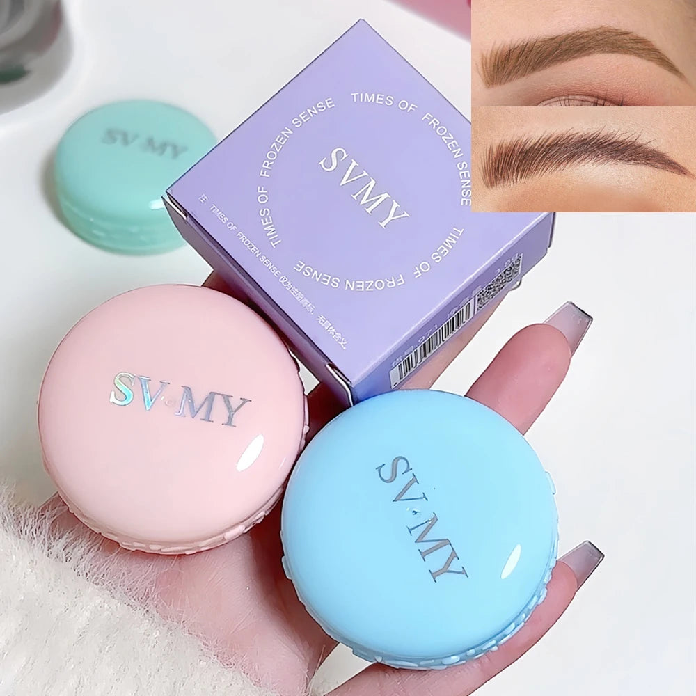 Cream-Based Eyebrow Pomade Waterproof Long-Lasting — Coffee Brown | KIMLUD