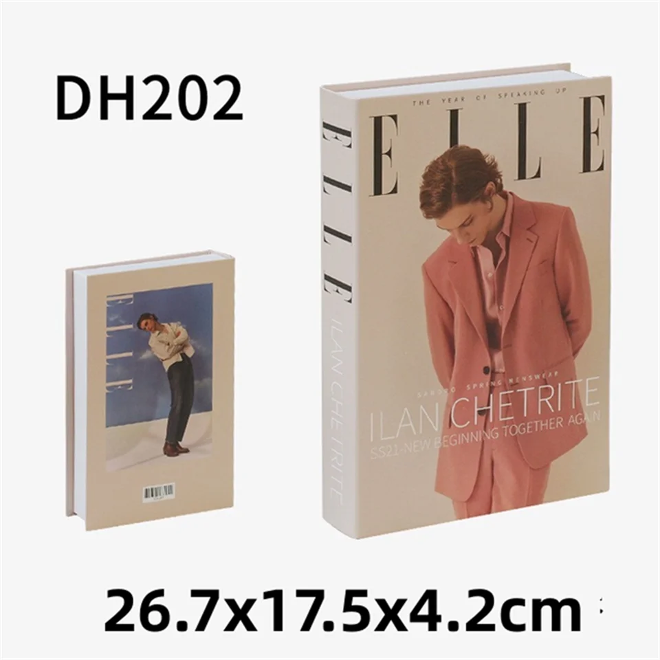KIMLUD, Fashion Faux Books Ornament Coffee Table Simulation Books Folding Unopenable Books Luxury Decoration for Living Room Addition, 5, KIMLUD APPAREL - Womens Clothes