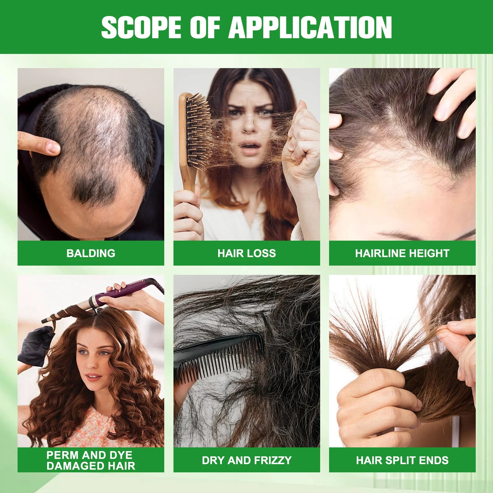 Batana Oil Shampoo and Conditioner Set Strengthens Hair — Green | KIMLUD