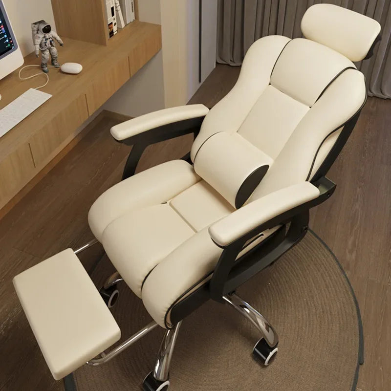 z for China factory wholesale high back swivel office chair pu leather armchair height adjustable office chair with footrest