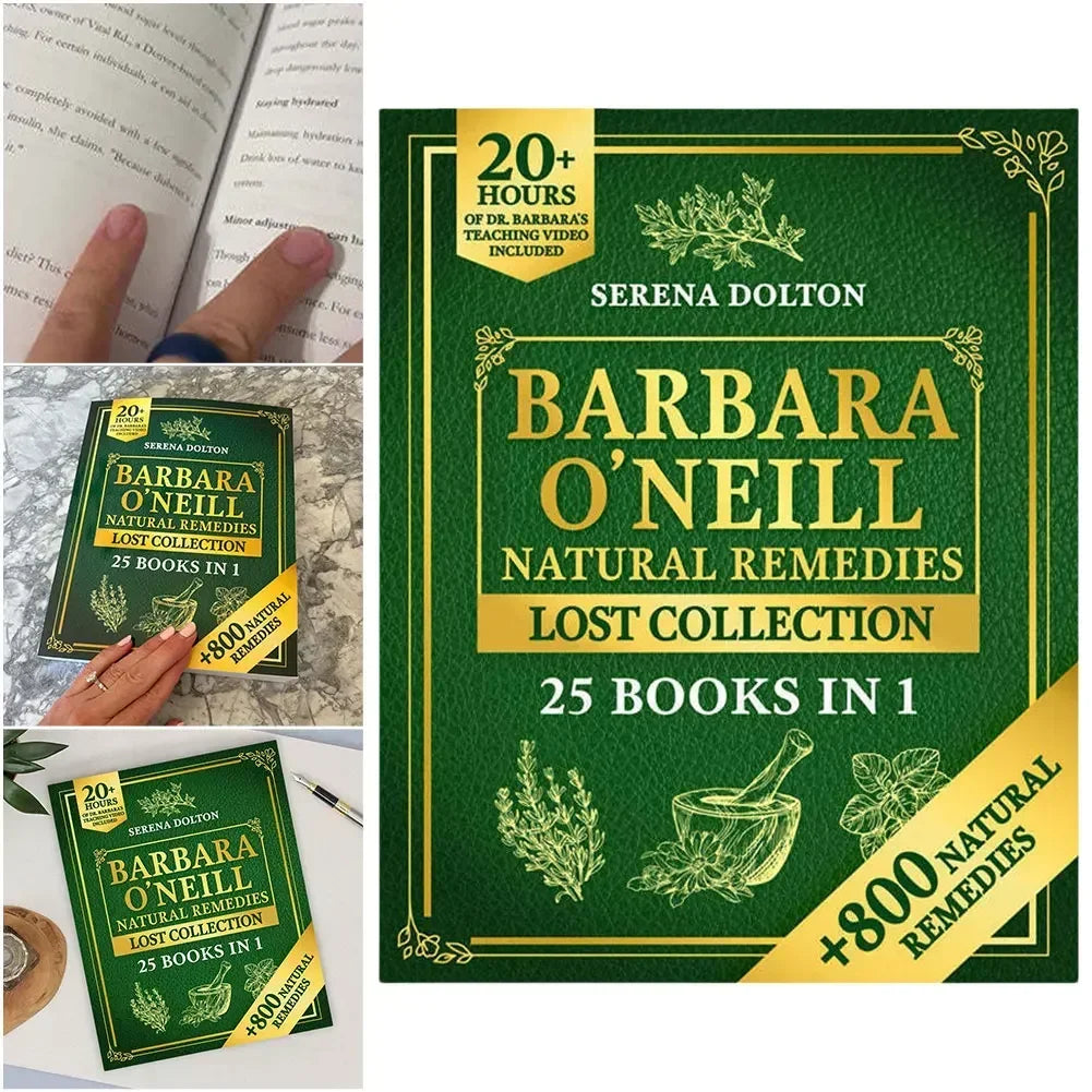 Sustain Me & Barbara O'Neill Natural Remedies Lost Collection A Holistic Guide to Herbal Medicine, and Balanced Living
