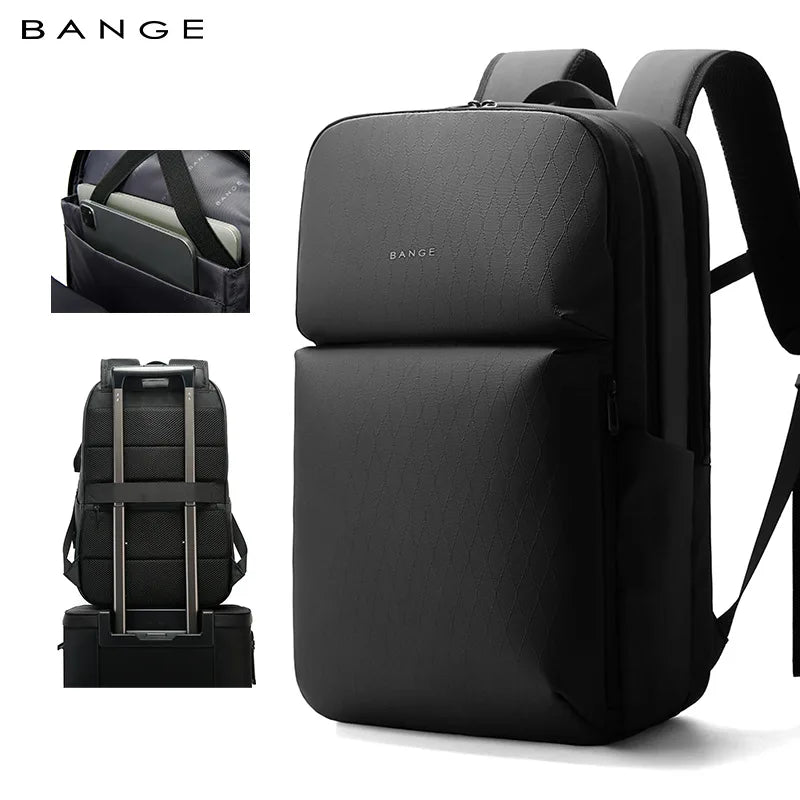 BANGE Smart Waterproof Travel Backpack Business Flight Approved Carry on Backpack Large Capacity 16 inch Laptop Backpack for Men
