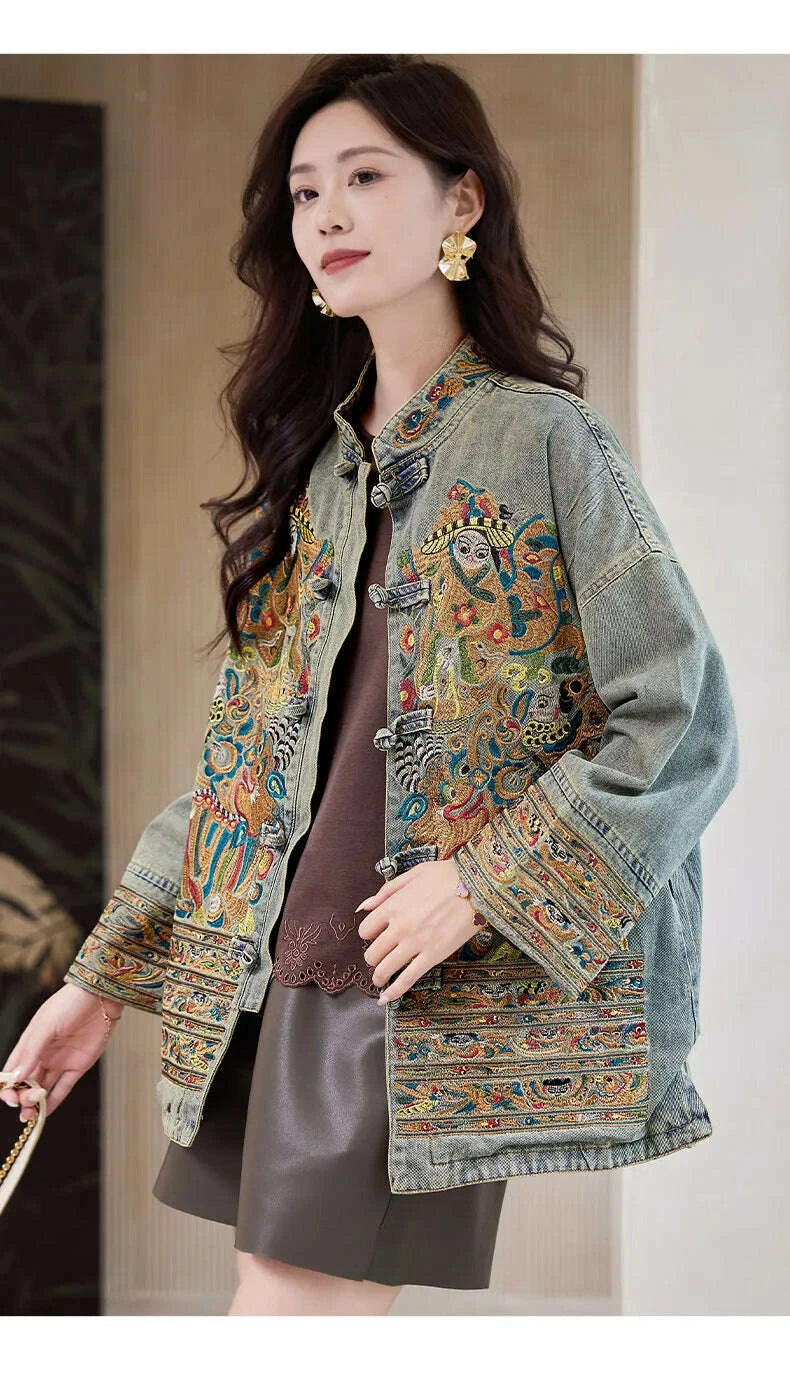 women-distressed-denim-jacket-heavy-embroidery-lucky-chinese-style-2026-spring-loose-casual-jean-coatkimludkimlud-35572239