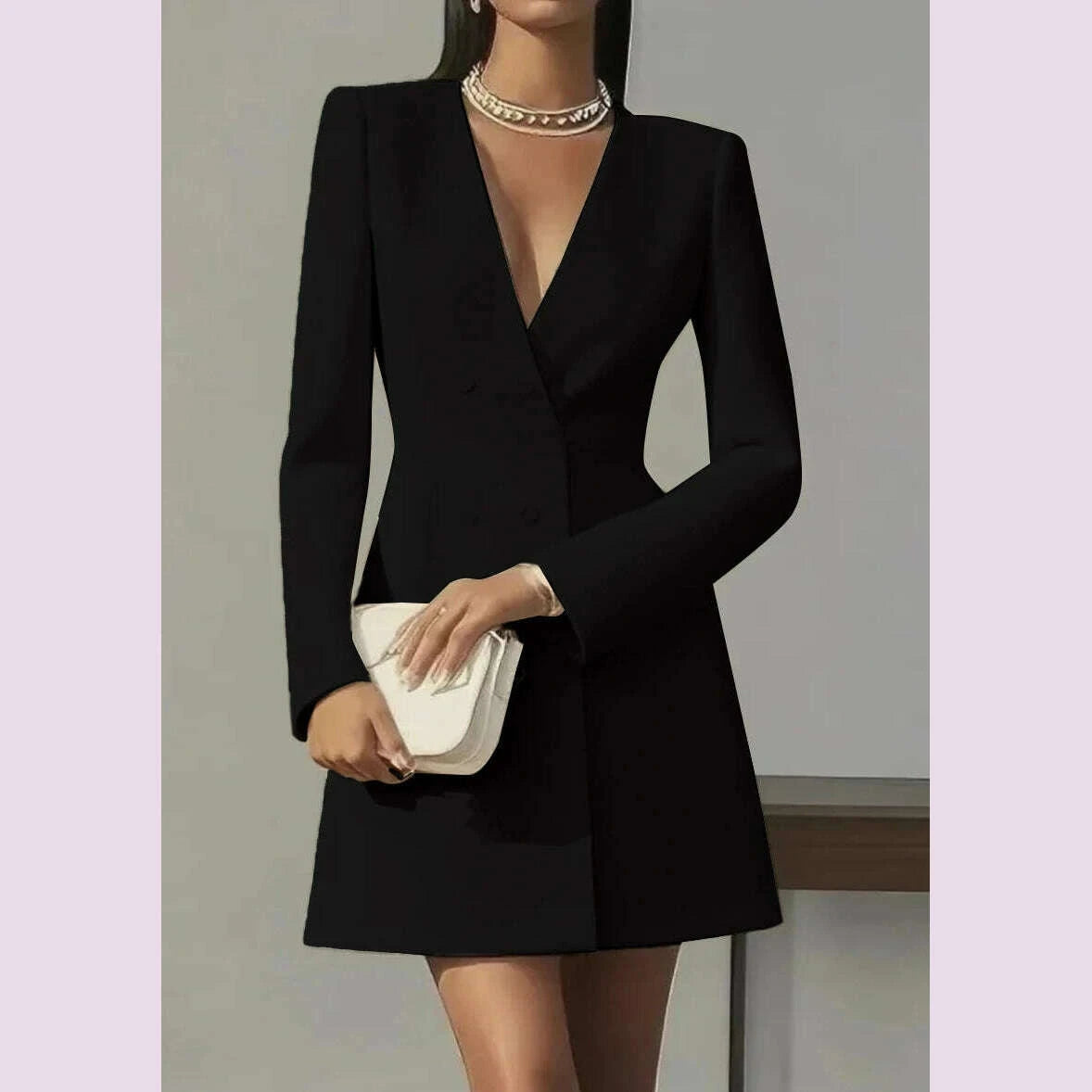 fashionable-v-neck-long-sleeved-double-breasted-waist-mini-dresskimlud-womens-fashion-34625355