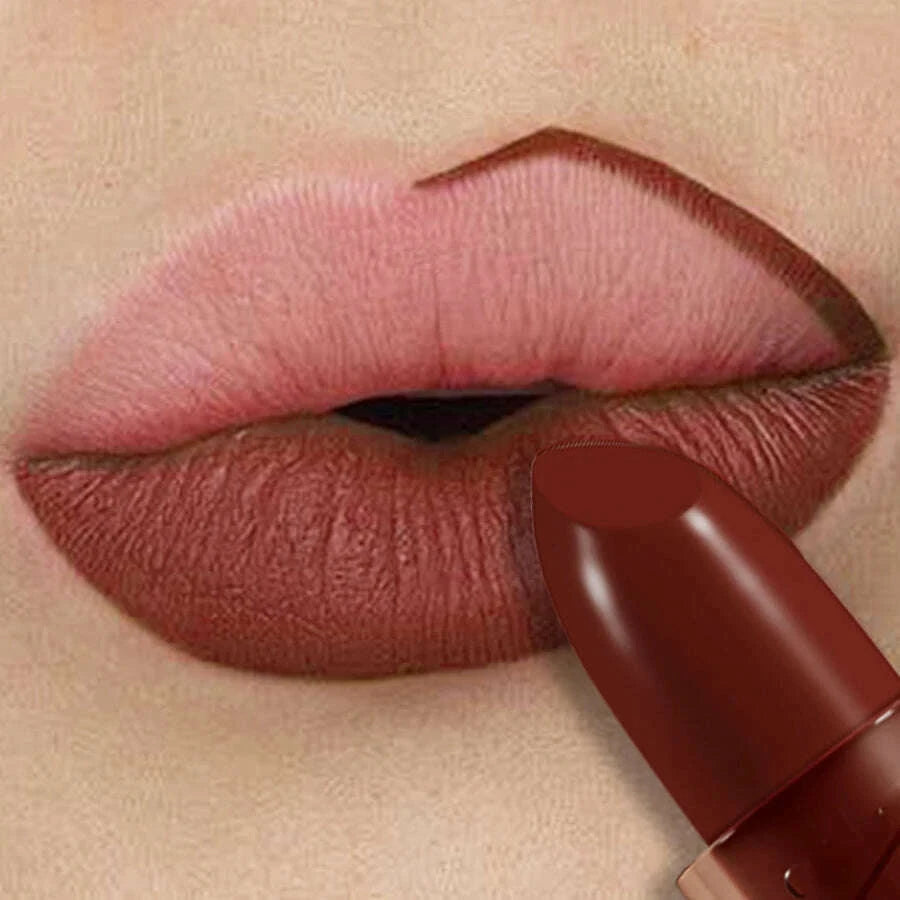 nude-brown-red-lipstick-waterproof-lipliner-pen-sexy-matte-contour-tint-lipstick-lasting-non-stick-cup-lip-gloss-lips-makeupkimlud-womens-fashion-34606019