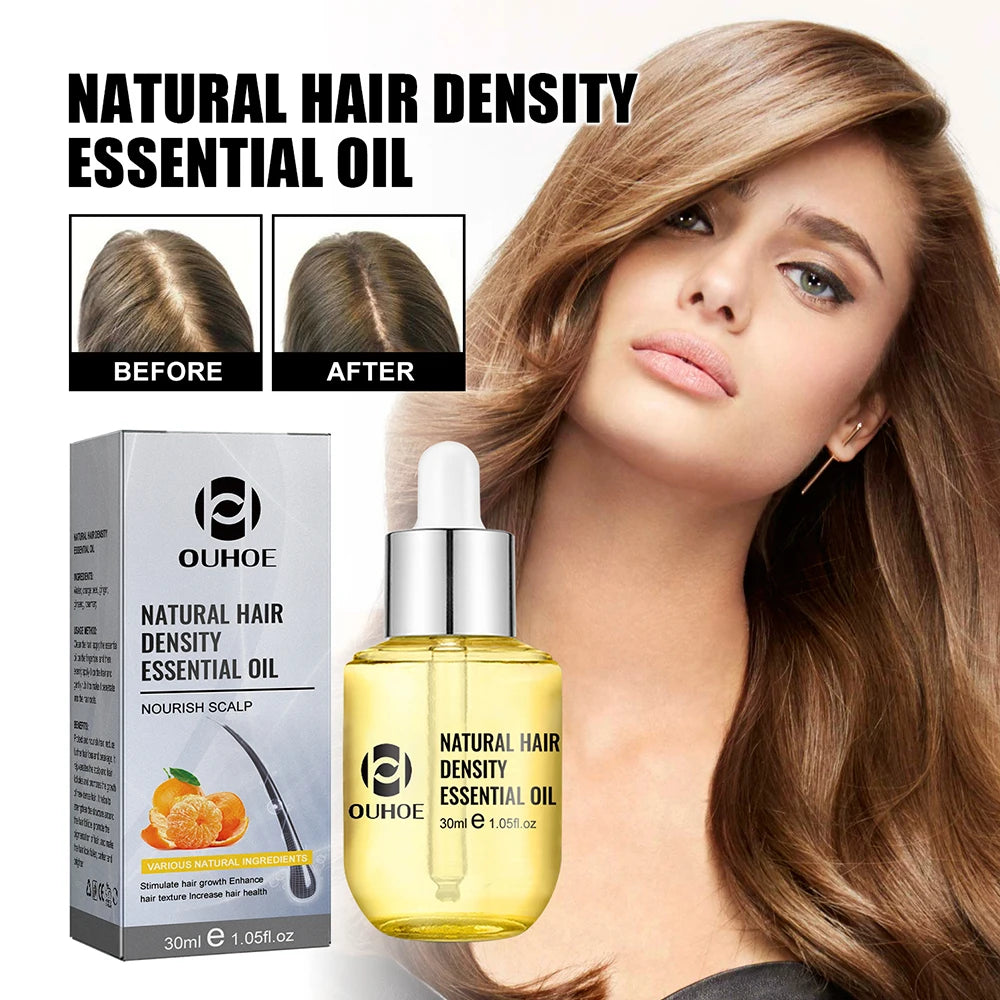 Ginger-Infused Hair Growth Oil Gift Set Ginger Essence — Golden | KIMLUD