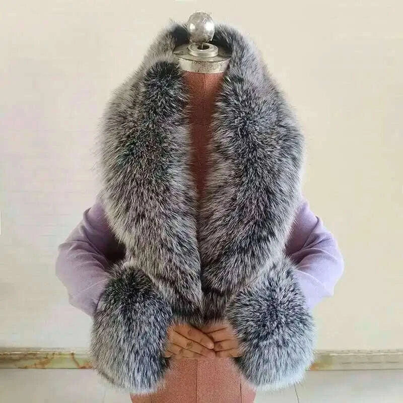 real-fox-fur-collar-cuffs-set-for-women-men-winter-neck-warmer-furry-scarf-fluffy-pelt-fur-shawl-coat-overcoat-fashion-accessorykimlud-womens-fashion-34616243