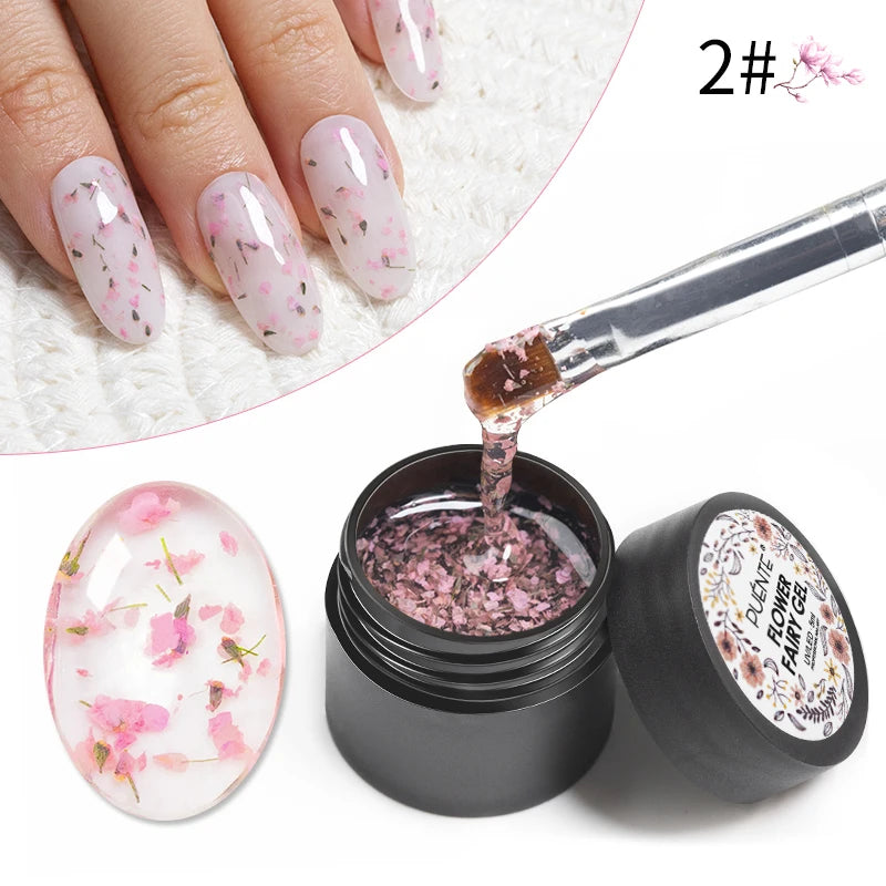 Reflective Glitter Gel Nail Polish Multidimensional Holographic Sparkle, UV-Curable Finish — Pink Lilac | KIMLUD