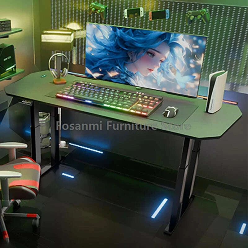 gaming-desk-with-light-large-tabletop-stable-high-quality-home-room-computer-desk-gamer-electric-height-adjustment-motion-tablekimludkimlud-35571605