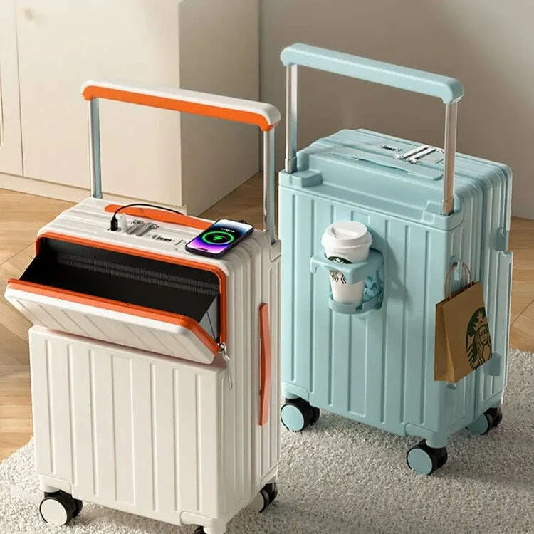 wide-tie-rod-suitcase-mens-and-womens-multi-functional-front-opening-boarding-case-new-water-cup-holder-password-travel-casekimlud-womens-fashion-34614456