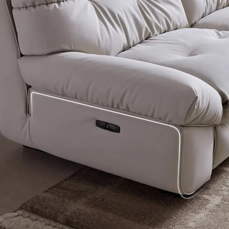 Nordic Minimalist Sofa Corner — Charcoal Gray | KIMLUD