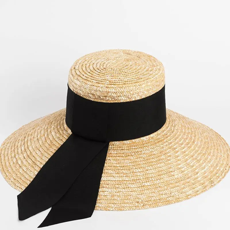 Hepburn Silhouette Hats And Caps Paper — Black | KIMLUD