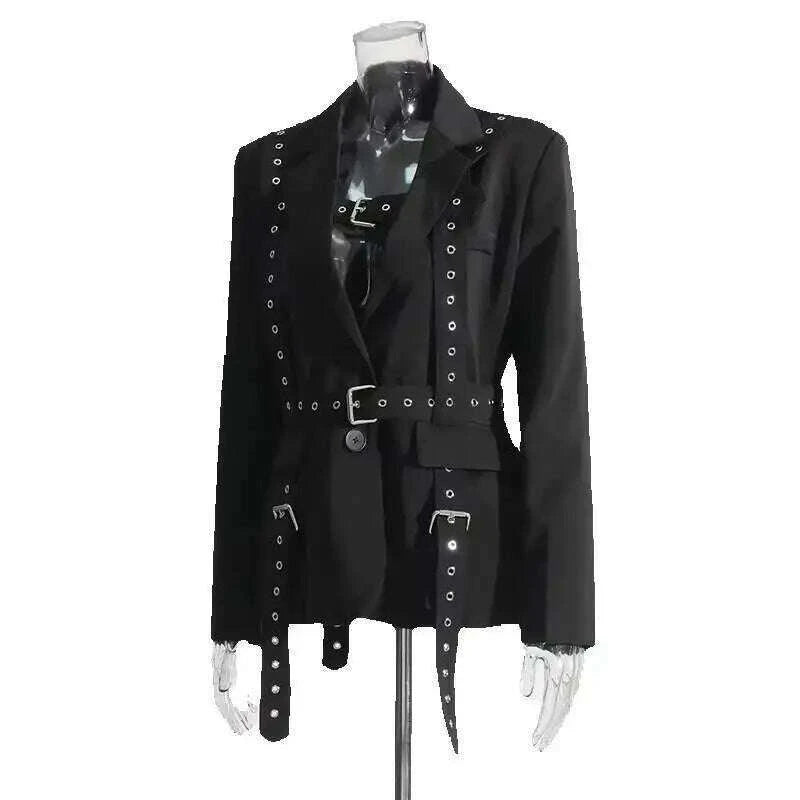 solid-color-high-end-coat-2025-spring-summer-new-trend-rivet-waist-tied-long-sleeve-mid-length-draped-small-blazer-for-womenkimlud-womens-fashion-34621525