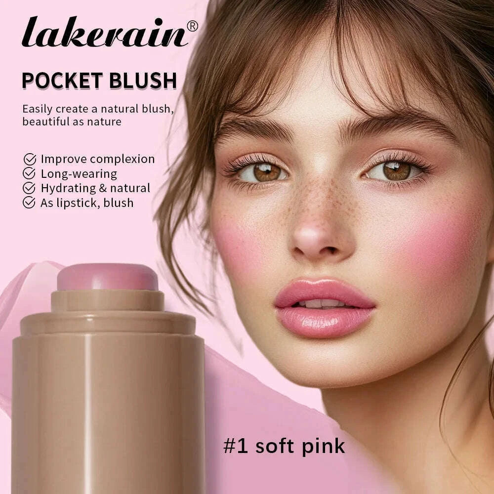 lakerain-3in1-cheek-lip-tinted-moistured-blush-stick-waterproof-easy-color-rouge-silky-smooth-blusher-cream-matte-contour-makeupkimlud-womens-fashion-34603409
