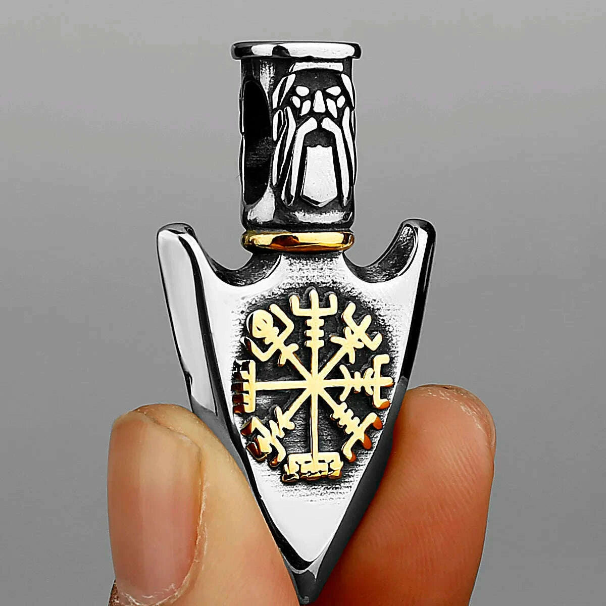 viking-retro-valknut-odin-sword-gungnir-vegvisir-pendant-necklace-viking-amulet-rune-stainless-steel-necklace-jewelry-giftkimlud-womens-fashion-34627239