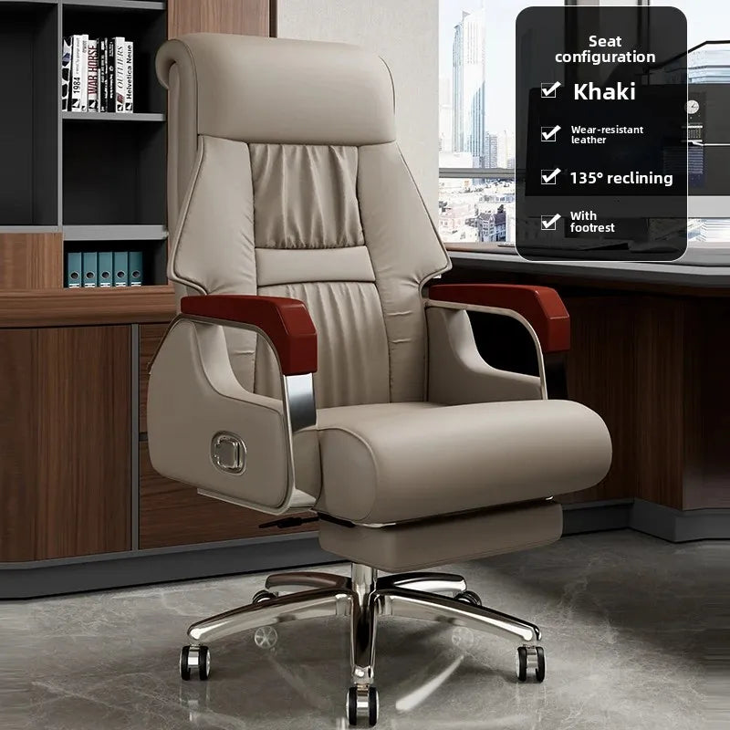 Lounge Ergonomic Office Chair Computer Desk Rolling Luxury Office Chair Arm Massage Cadeira De Escritorio Home Furniture