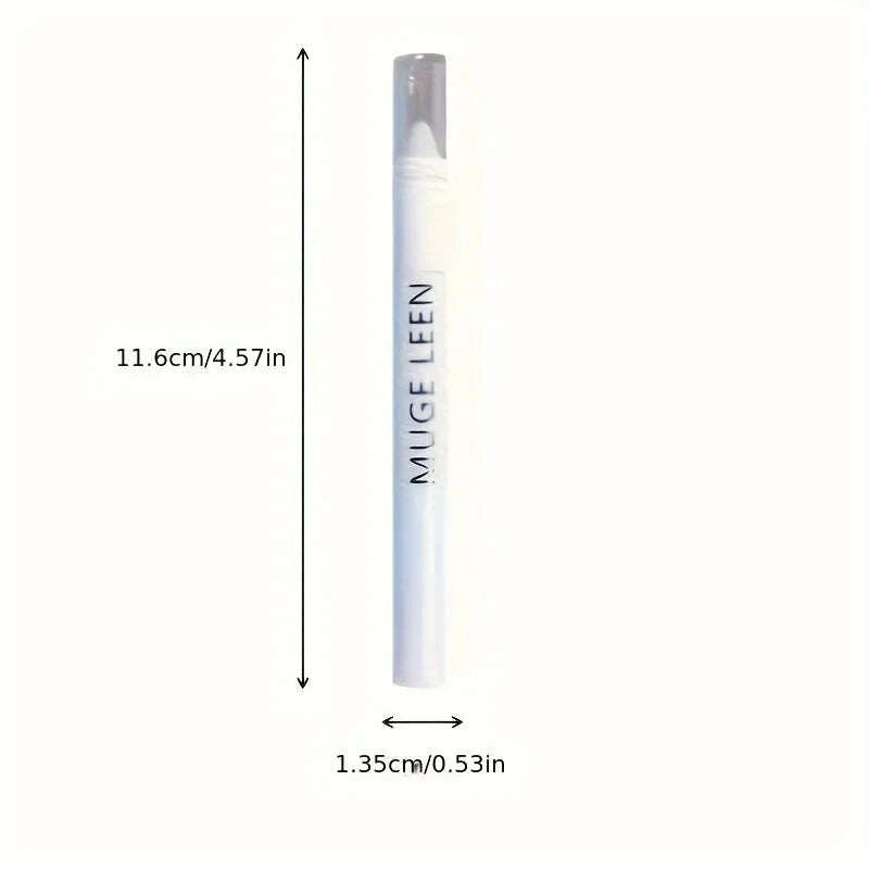 1pc Shimmering Highlight Stick, Glitter White Eyeshadow Pencil for Bright Eyes, Dazzling Effect Makeup Highlighter